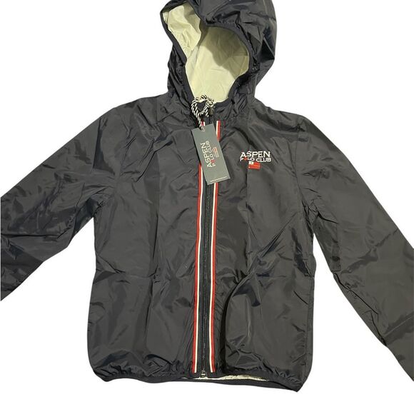 Aspen Polo Club Kids Black Jacket - Picture 1 of 2